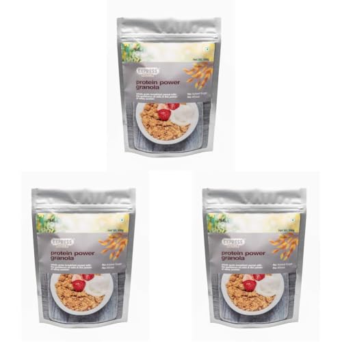 Image of Express Foods Protein Power Granola, 500g (Pack of 3)