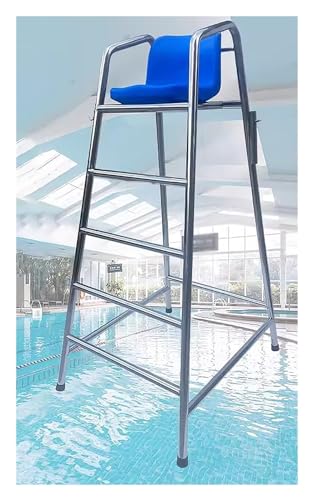 Silla de salvavidas para piscina de acero inoxidable 71 pulg miniatura 1