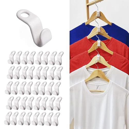 DG HOME & MORE Space Saving 40 PC Plastic Clothes