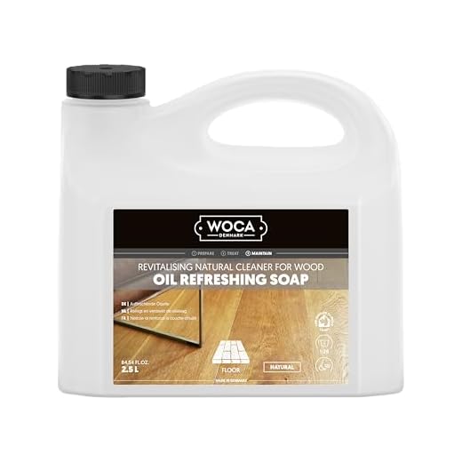 Poliboy - Bio Parkett und Holzdielen Pflege - Pflege und Schutz für wertvolle Holzböden - Vegan - 1 Liter - Made in Germany 10 WOCA Pflegeöl, Natur/Transparent, 2,5 Liter