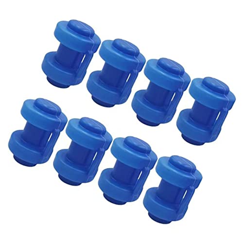 POPETPOP 8Pcs Trampoline Pole End Caps for Durable Replacement Parts for Trampoline Installation and Safety Compatible with Various Trampoline Models