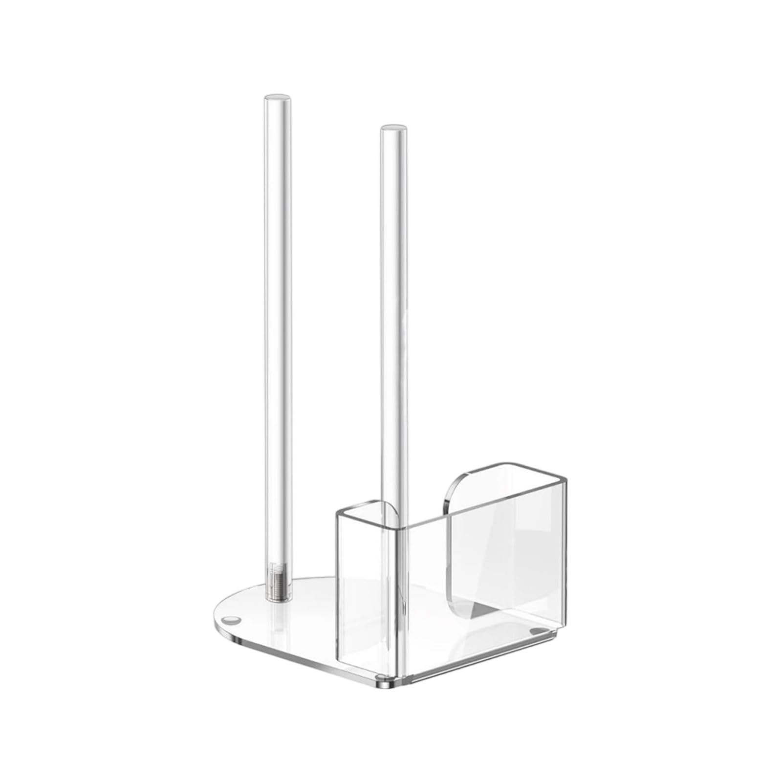 ZBIianxer Easy to Clean Storage Stand Multi Purpose Acrylic Rack for Masons Jar Lids and Utensils Kitchen Organiser Space Save