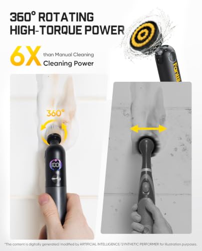 Fanttik Flip G10 Nano HomeCare Electric Spin Scrubber - image 3