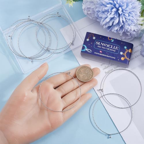 SUNNYCLUE 18pcs Blank Bangle Bracelets - Image 3