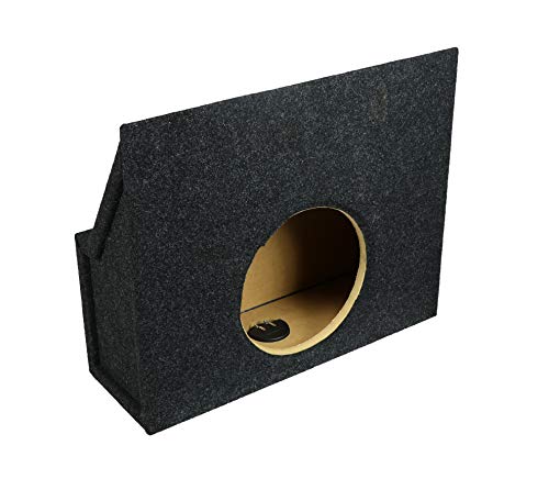 Atrend Bbox Vented 6” x 9” Pro Audio Tuned Speaker Subwoofer Enclosures - Designed, Engineered in USA - Improve Audio Quality, Sound & Bass - Nickle Finish Terminals