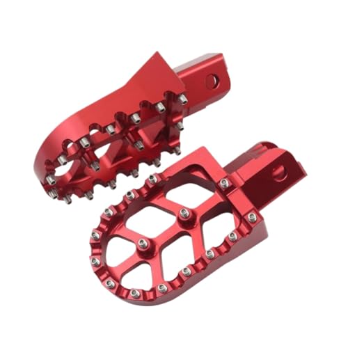 ���j�o�[�T�� CNC �J���t���ȃt�b�g�y�O CRF70 CRF110 XR50 XR70 XR110 �A�|�� 110 CT200U KAYO SSR M2R �ƌ݊���������܂�(Red)