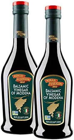 Monari Federzoni Balsamic Vinegar of Modena, Product of Italy, 16.9 oz (Pack of 2)