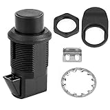 EVGATSAUTO Push Button Latch, Glove Box Latches Replacement Kit For Boat Door Box Southco 93-304 Black New