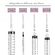 100 Stück 18G x 1 (25mm) Edelstahl Dosierzubehör für Nachfüllflüssigkeiten,Einzeln verpackt,Nachfüllröhrchen für Industrie,Wissenschaftslabore,für Hobby und Heimwerk,Mehrzweck-Messwerkzeuge