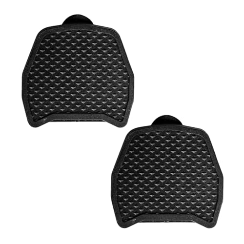 LUDHEP 1 Par Adaptador de Placa, para Comodidad y Agarre, Ligero, Duradero, fácil de Instalar, Adaptador Universal para Convertir Pedales Automáticos en Pedales Planos, Añade Agarre y Comodidad