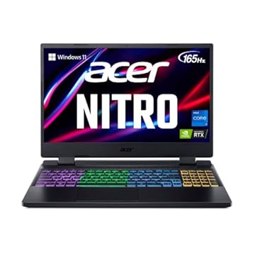 Acer Laptop Nitro 5 | Intel Core i7-12700H | GPU NVIDIA GeForce RTX 3070 Ti | Tela IPS QHD 165Hz de 15,6 polegadas | DDR4 de 32 GB | SSD de 2 TB em RAID 0 | Teclado RGB em inglês americano