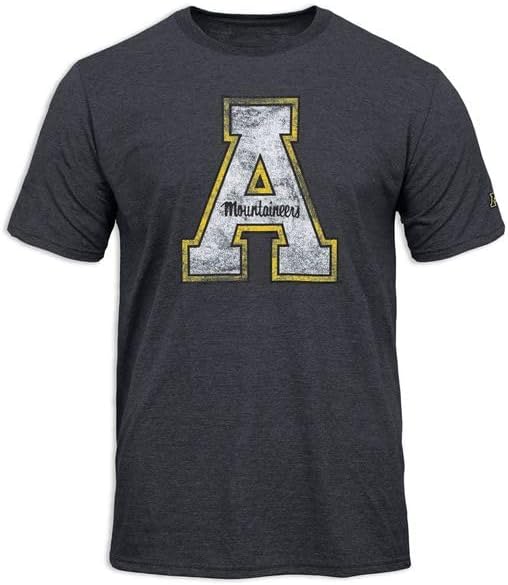 Barnesmith NCAA Unisex Short-Sleeve Ring Spun T-Shirt, Premium Lightweight Cotton, Laude Design, Woven Sleeve Team Logo