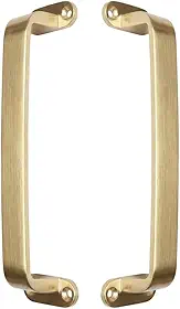 Puxador Duplo Milano 148mm Porta Pivotante Correr Madeira Vidro Colonial Clássico Rústico (Dourado)