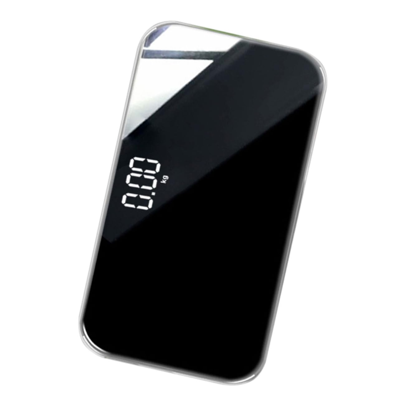 3 Pezzi Portatile Ricaricabilper Viaggi Strumento Misurazione Del Peso Compatto con Display Facile Leggere per Monitorare Progressi Fitness per Spazi Ridotti
