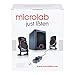 Produktbild Microlab M-111 Aktivbox 2.1 Multimedia Lautsprechersystem (12 Watt RMS) schwarz