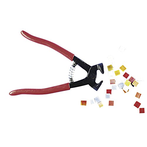 Rayher Mosaic Tile Nippers, Mosaic Cutter for Glass and Ceramic Tiles, 20cm, Steel, 2722200