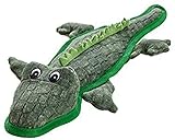 Mit verstärkten Nähten TOUGH BRISBANE Hundespielzeug, Kuscheln, Spielen, 38 cm, Alligator