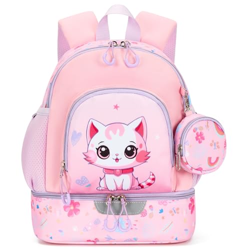 PROTAURI Zainetto Asilo Bambino con Portamonete, Zaino Scuola Bambina con