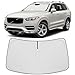 Hugeek Windshield Sun Shade fit for 2016-2023 2024 2025 2026 Volvo XC90 Accessories Front Windshield Sun Shade Foldable Sunshade Protector (f‌or Volvo XC90 2016-2026)