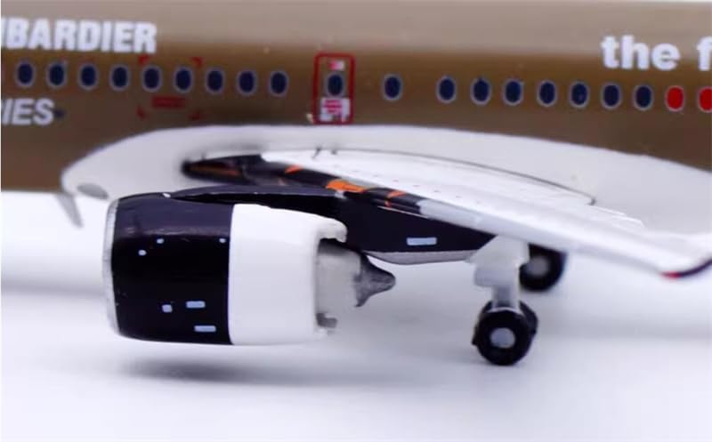 ACE HOBBY for JC Wings for Bombardier CSERIES CS100 C-GWYD The Future of LCY FTV2 1:400 Aircraft Pre-Built Model
