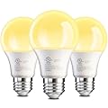 TJOY A19 LED Light Bulbs, 60 Watt Equivalent LED Bulb, Soft Warm White 2700K, Efficient 9W, E26 Standard Base, Non Dimmable Energy Saving Lightbulb, 800LM, 80 CRI, 120V, UL Listed, 3 Pack