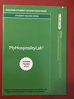 Myhospitalitylab with Pearson Etext -- Access Card -- For Intro to Hospitality, 6/E and Introduction to Hospitality Management 0134104919 Book Cover