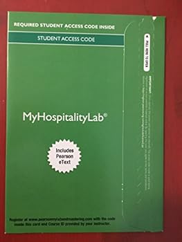 Misc. Supplies Myhospitalitylab with Pearson Etext -- Access Card -- For Intro to Hospitality, 6/E and Introduction to Hospitality Management Book