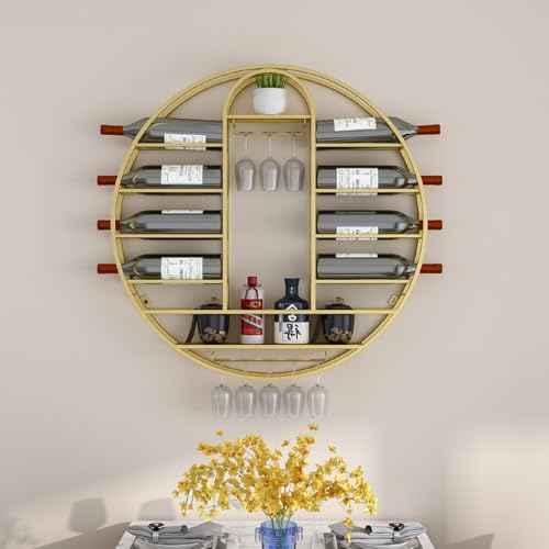 Étagères de bar modernes fixées au mur pour salon convivial - 6