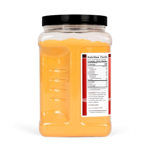 Hoosier Hill Farm Cheddar Cheese Powder, Cheese Lovers, 2.5LB (Pack of 1) - Thumbnail 3