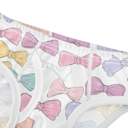 Wusikd Cute Bows (3) Boys' Underwear Cotton Boys Briefs Soft Toddler Underwear 2T4