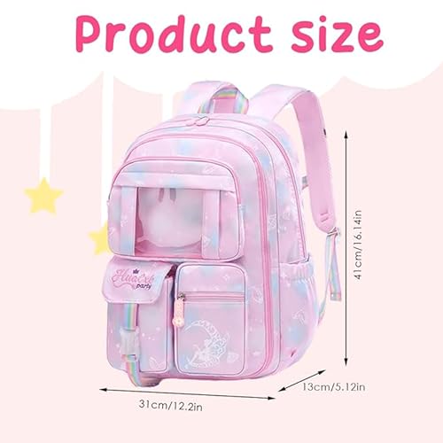 Image of Tinytot 30 Litre Japanese Korean Style School Bag Water-Resistant Laptop & Travel Backpack - Unisex Large 18 Inches Multipurpose Student Backpack for Boys & Girls, Men & Women