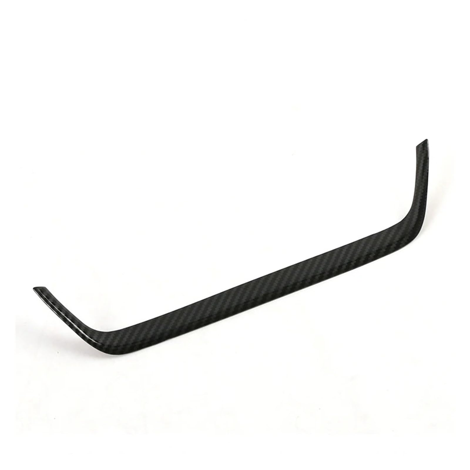 for Toyota for Corolla E210 2019-2024 Hybrid ABS Carbon Car Navigation Strip Cover Trim Frame Case Sticker Center Console Trim(A Carbon Fiber)
