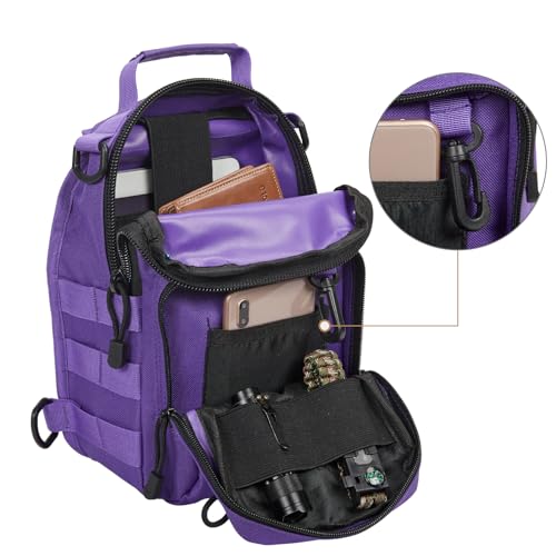 Image of G4Free Outdoor Tactical Bag Backpack, Military Sport Bag Pack Sling Shoulder Backpack
