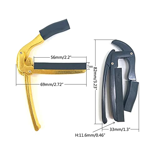 Guitar Accessories Universal Capo Clamp Zinc Alloy Metal Electric Guitar Acoustic Classical Guitar Capo Guitar Parts Classical Guitar Capo For Acoustic And Electric Guitar And Bass Capo Clamp Guitar #TOP5