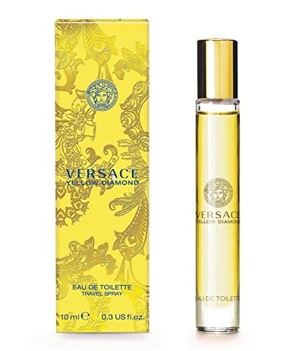 Yellow Diamond by Versace for Women 0.3 oz Eau de Toilette Travel Spray