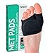 Coussinets métatarsiens en tissu – Coussinets de soutien pour la plante des pieds – Coussinets de soutien pour brûler, ampoules, métatarsalgie, soulagement de la douleur
