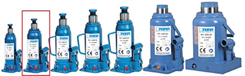Cric hydraulique à bouteille Fervi 0062/5 pour levage de charge
