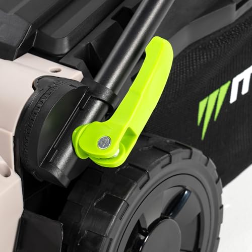 Murray Cortacésped Inalámbrico 20V Li-Ion con Motor de Inducción 2900/min MU-BAT-LM33-KIT – Ancho de Corte de 33 cm, Recogedor de Césped de 32L – 5 Niveles – Mulching, Trasera, Recogedor - imagen 9