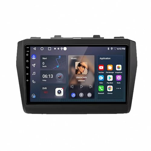 Radio coche 2 DIN para viajar con GPS y música Bluetooth en Suzuki Swift 2016-2021