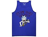 Ripple Junction Rick and Morty It’s Time To Get Schwifty Adult Muscle Tank Large Royal