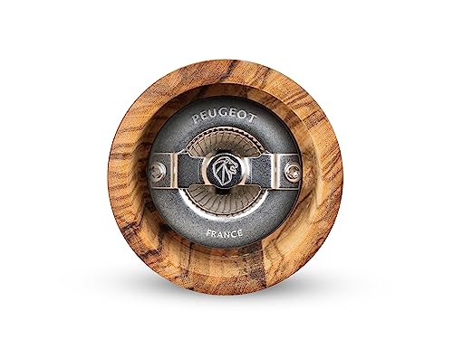 Peugeot Fidji Macinasale 15Cm Legno Ulivo E Inox - 5