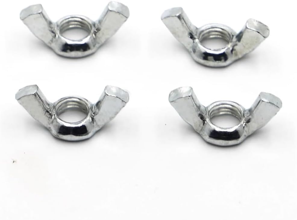Wing nut, Hand Twist nut, Wing Nuts 304 Stainless Steel Hand Tight Cap(M3 10pcs)