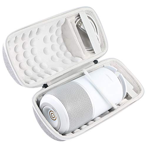 Image of Khanka Hard Travel Case Replacement for Bose Portable Home Bluetooth Portable Speaker (Silver Gray)