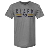 500 LEVEL Caitlin Clark Indiana Fever Men's Premium T-Shirt - Caitlin Clark Indiana Font (Tri Gray, Large)
