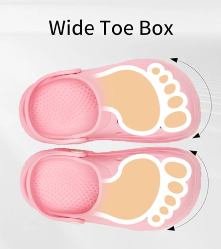 Image of Toddler Kids Clogs for Boys Girls Comfortable Slip on Sandals Beach Pool Slipper