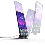 USB C CordDock V2 Hybrid iPhone Dock (Cable included) for Android Phones - Fast Charging + Easy...