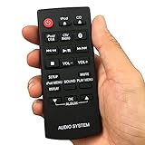 Replacement Remote Control N2QAYC000081 for Panasonic Compact Stereo System SC-HC58DB SC-HC38 SC-HC38DB SC-HC58 SC-HC38DBGNS SC-HC38EC-K SC-HC58EGW