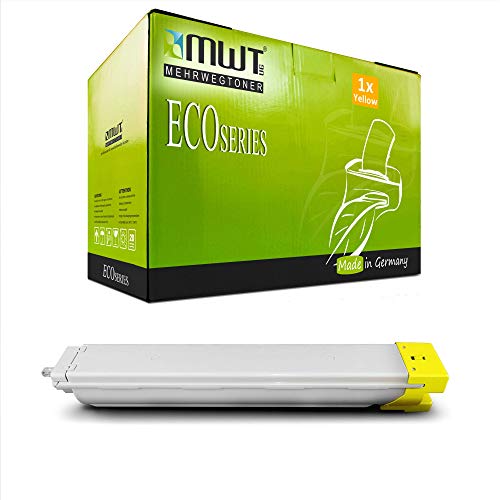 Toner jaune compatible Samsung CLT-Y809S pour les impressions de rapports de bureau CLX 9301