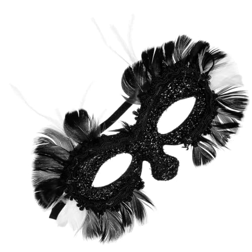 Cabilock Dekoracyjna Piórkowa Imprezę Cosplay Kobiet Unikalna Halloween i Maskarada Kostiumowe Zabawy i Festiwale