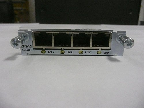 Cisco EHWIC-4ESG. Interno Cisco EHWIC-4ESG= scheda di rete e adattatore Ethernet Interno